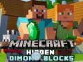 Игра Скриени дијамант блокови во Minecraft онлајн