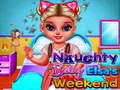 Игра Naught Baby Princess Викенд онлајн