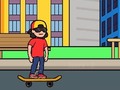 Игра Skateboard Wheelie онлајн