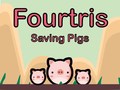 Игра Fourtris: Спасување на свињи онлајн