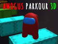 Игра Amog Us Parkour 3D онлајн