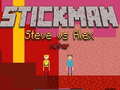 Игра Stickman Steve против Алекс Нетер онлајн