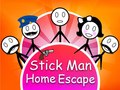 Игра Stickman: Бегање од Домот онлајн