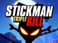 Игра Stickman Тројно Убиство онлајн