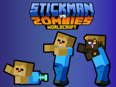 Игра Stickman против зомби WorldCraft онлајн