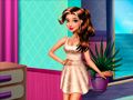 Игра Трис: Облекување на Кукла за Плажа онлајн