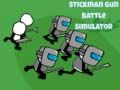 Игра Stickman Симулатор на Битки со Оружје онлајн