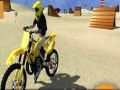 Игра Мотоциклистички Плажни Акробации онлајн