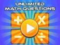 Игра Неограничени математички прашања онлајн