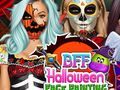 Игра BFF Наклон за Лице за Хелоуин онлајн