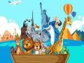 Игра Луди Пријатели Патуваат Во Светот: Загатка онлајн
