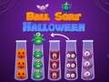 Игра Сортирање на топките Halloween онлајн