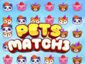 Игра Домаќински миленичиња Match3 онлајн