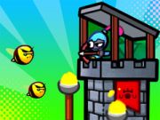 Игра Неактивен Стрелец: Одбрана на Кулата онлајн