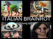 Игра Италијански Брејнтрот Тунг Тунг Викторин онлајн