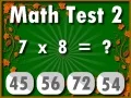 Игра Тест по Математика 2 онлајн