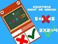 Игра Еквакции Точно или Неточно онлајн