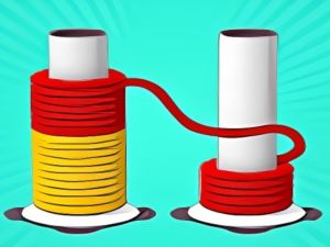 Игра Подредување по боја на јажето 3Д онлајн
