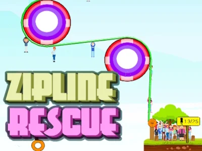 Игра Спасувајте луѓе на жичарницата онлајн Игра Спасувајте луѓе на жичарницата онлајн