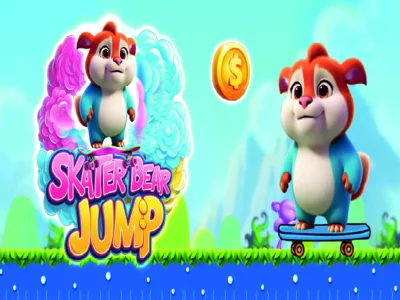 Игра Скејтер со мечки скокнува онлајн