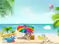 Игра Летен плажен слајд онлајн