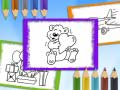 Игра Книга за бојадисување на цртанки онлајн