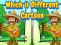 Игра Кој е различен цртан филм онлајн