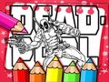 Игра Книга за бојадисување на Дедпул онлајн