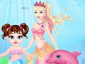 Игра Бебе Тејлор го Спасува Кралството на Нептун онлајн