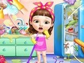 Игра Слатко Бебе Девојче: Летно Чистење онлајн