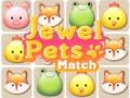 Игра Jewel Pets Match онлајн