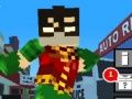 Игра Teen Titans Go: Minecraft Тинејџер Руннер 3D онлајн
