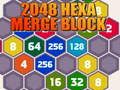 Игра 2048 Хекса Спаѓа Блок онлајн