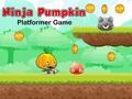 Игра Нинджа Тиква Платформска Игра онлајн