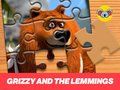 Игра Grizzy и Лемингите: Пазл планетата онлајн