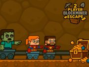Игра Бегство на блок рудари 2 играчи онлајн