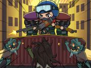 Игра Бесконечна заштита од зомби онлајн