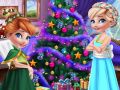 Игра Подготовка на Божиќната Соба на Сестрите онлајн