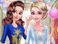 Игра Танцот на Анна и Елза во Арендел онлајн
