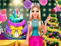 Игра Зимска Забава на Блонди онлајн