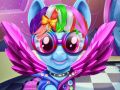 Игра Дугови пони: Вистински фризури онлајн Игра Дугови пони: Вистински фризури онлајн