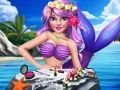 Игра Стил на шминка за принцеза морска сирена онлајн