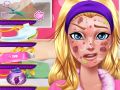 Игра Проблем со лицето на Барби херојот онлајн