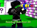 Игра Пейнтбол Пушка Пиксел 3D онлајн