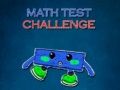Игра Предизвик за математички тест онлајн