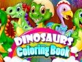 Игра Книга за боjenje на динозаври онлајн