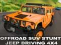 Игра Возење на SUV џип со трикови 4x4 онлајн