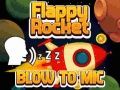 Игра Flappy Raketa Со Дување онлајн