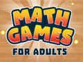 Игра Математички игри за возрасни онлајн