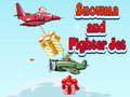Игра Снешка и борбен авион онлајн